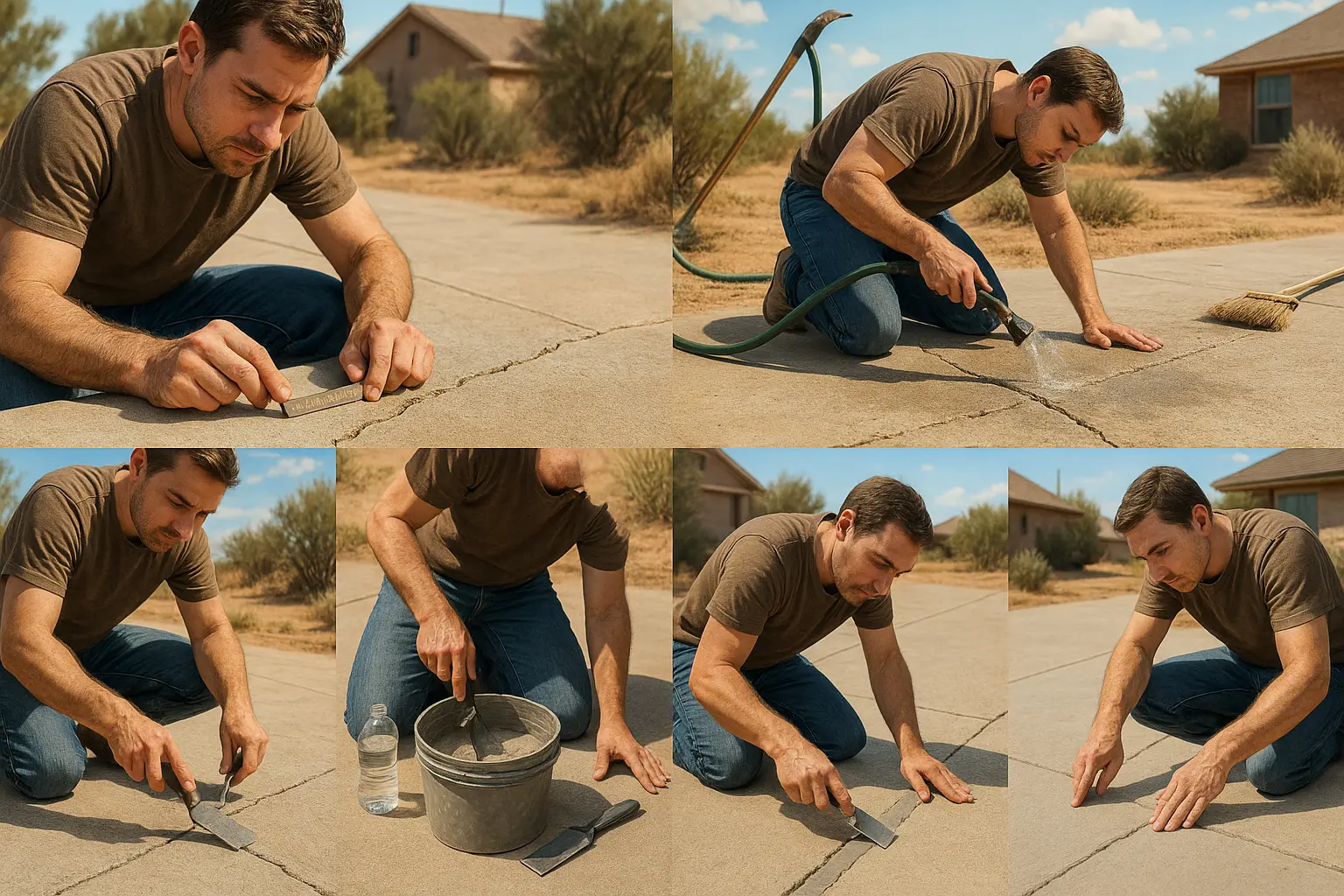 Learn how to repair concrete cracks with our 5-step guide using affordable materials. Perfect for DIY!